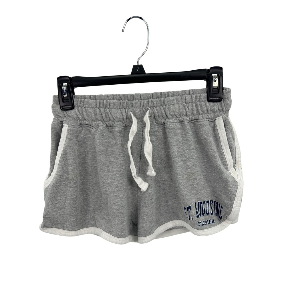Relaxx St Augustine Florida Dolphin Shorts Gray Heather Women Sm Lounge Athletic